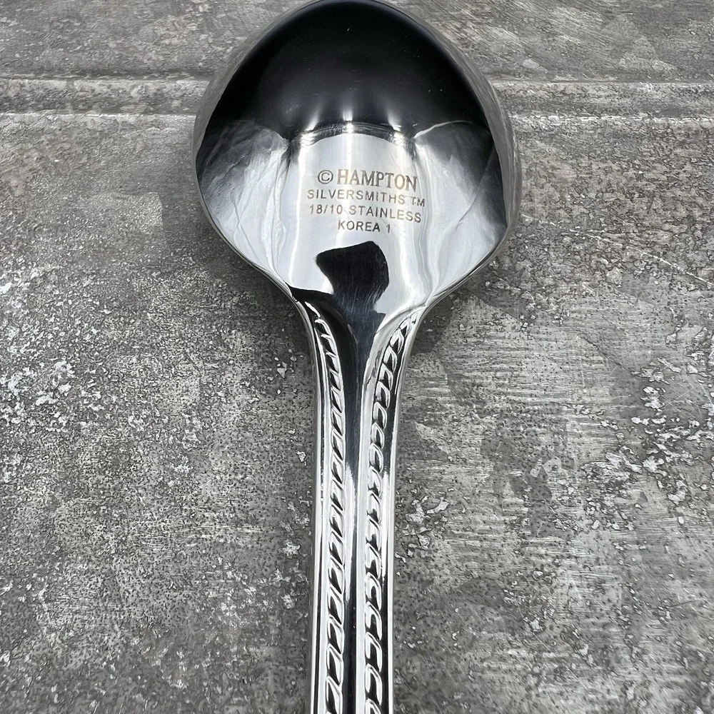 Hampton Silversmiths Dazzle Korea Choice Stainless Steel 18/10 Soup Spoon 8